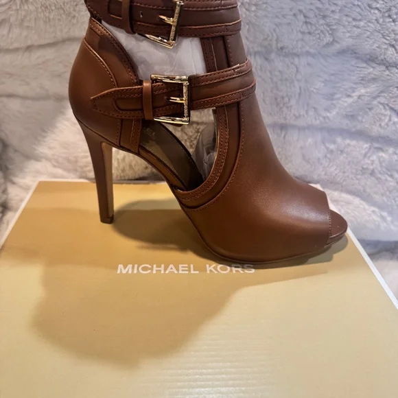 Michael Kors Open Toe Ankle Boot - Picture 2 of 7